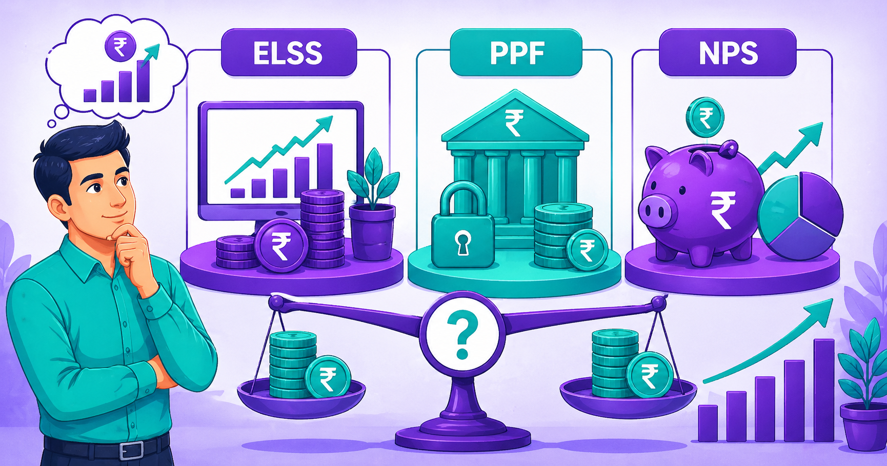 ELSS vs PPF vs NPS in 2026: Which Tax-Saving Investment Builds More Wealth?