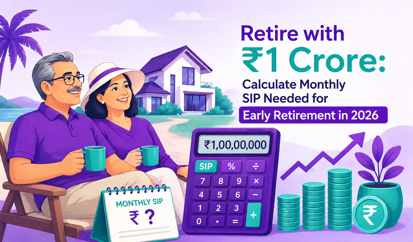 Retire with ₹1 Crore: How Much SIP Do You Need for Early Retirement in 2026?