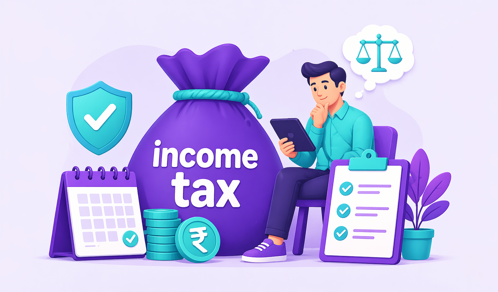 Income Tax Act 2025 changes — new tax year concept, simplified sections, zero tax up to ₹12 lakh from April 2026